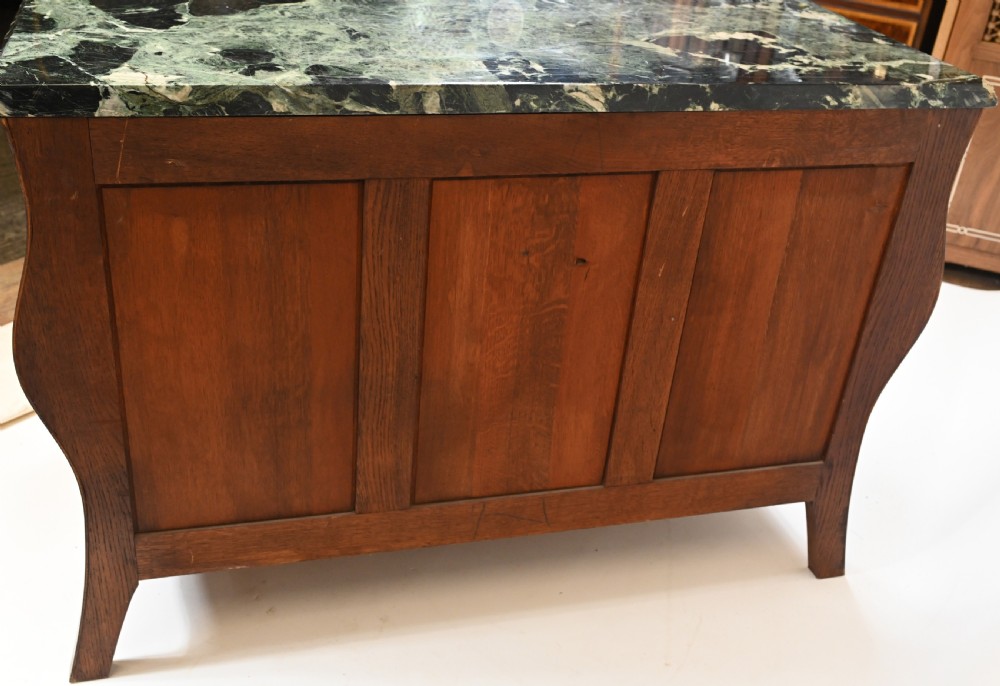 Empire Bombe Commode French Antique Chest Drawers 1880 View XII