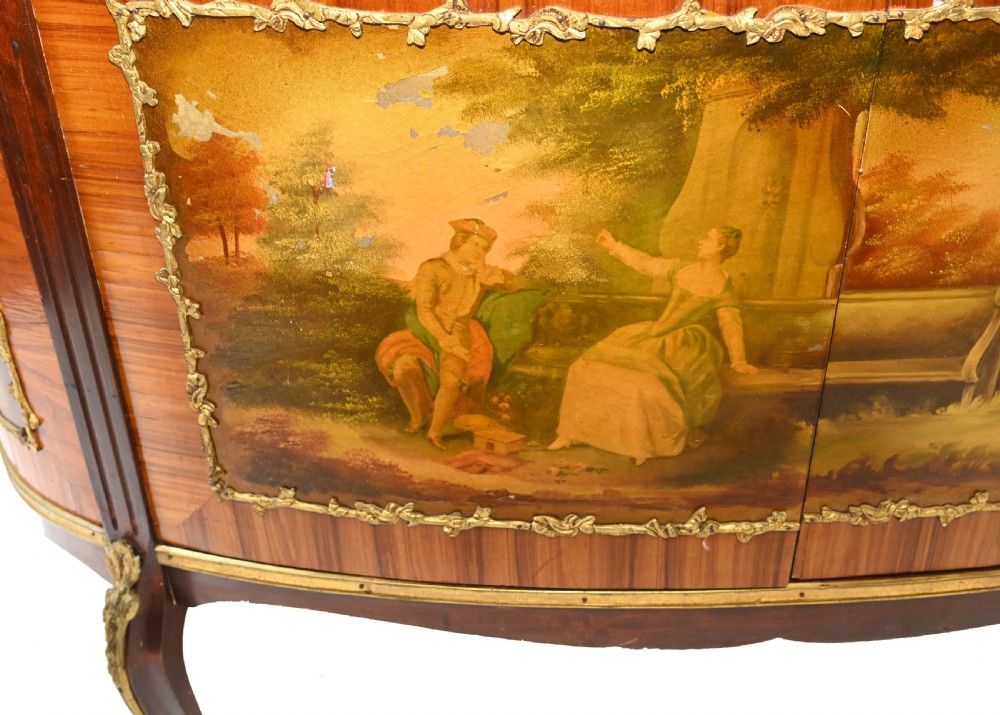 Vernis Martin Commode French Painted Cabinet  View IV