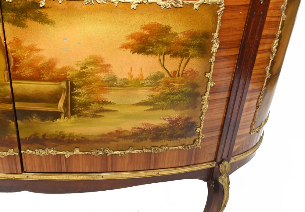 Vernis Martin Commode French Painted Cabinet  View VI