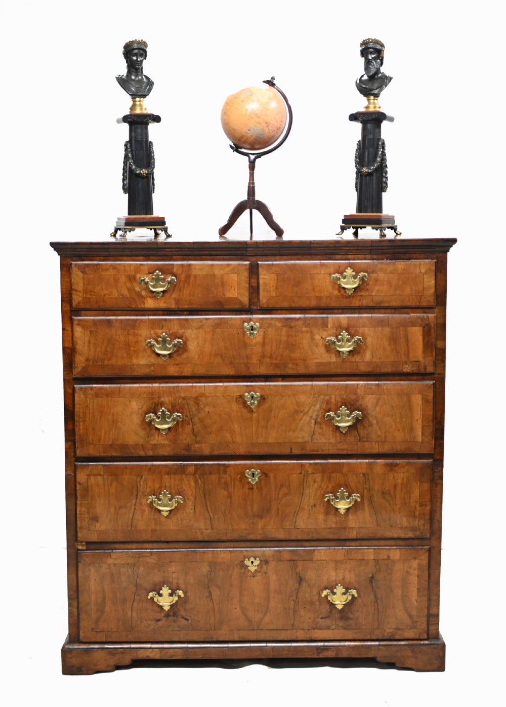 George I Walnut Chest Drawers Antique 1720 View II