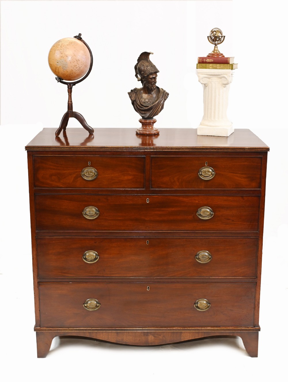 Antique Georgian Chest of Drawers Mahogany Hepplewhite View II