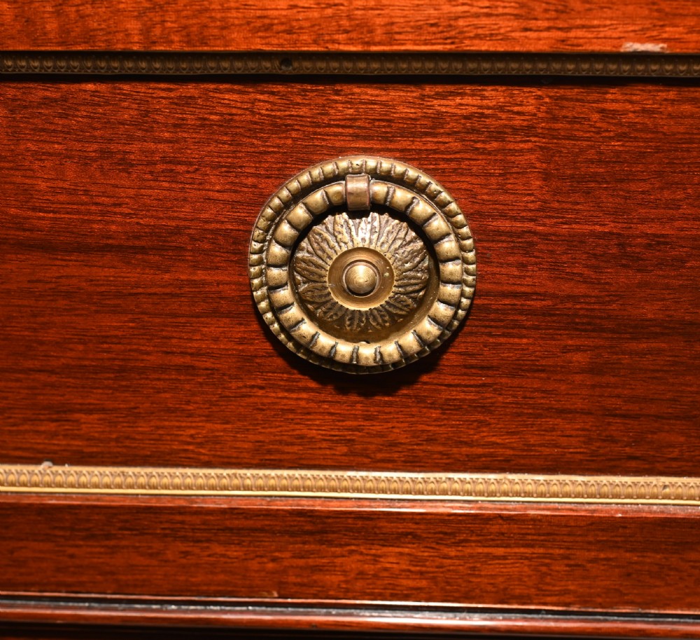 French Empire Cocktail Cabinet Mahogany Chest 1890 View IV