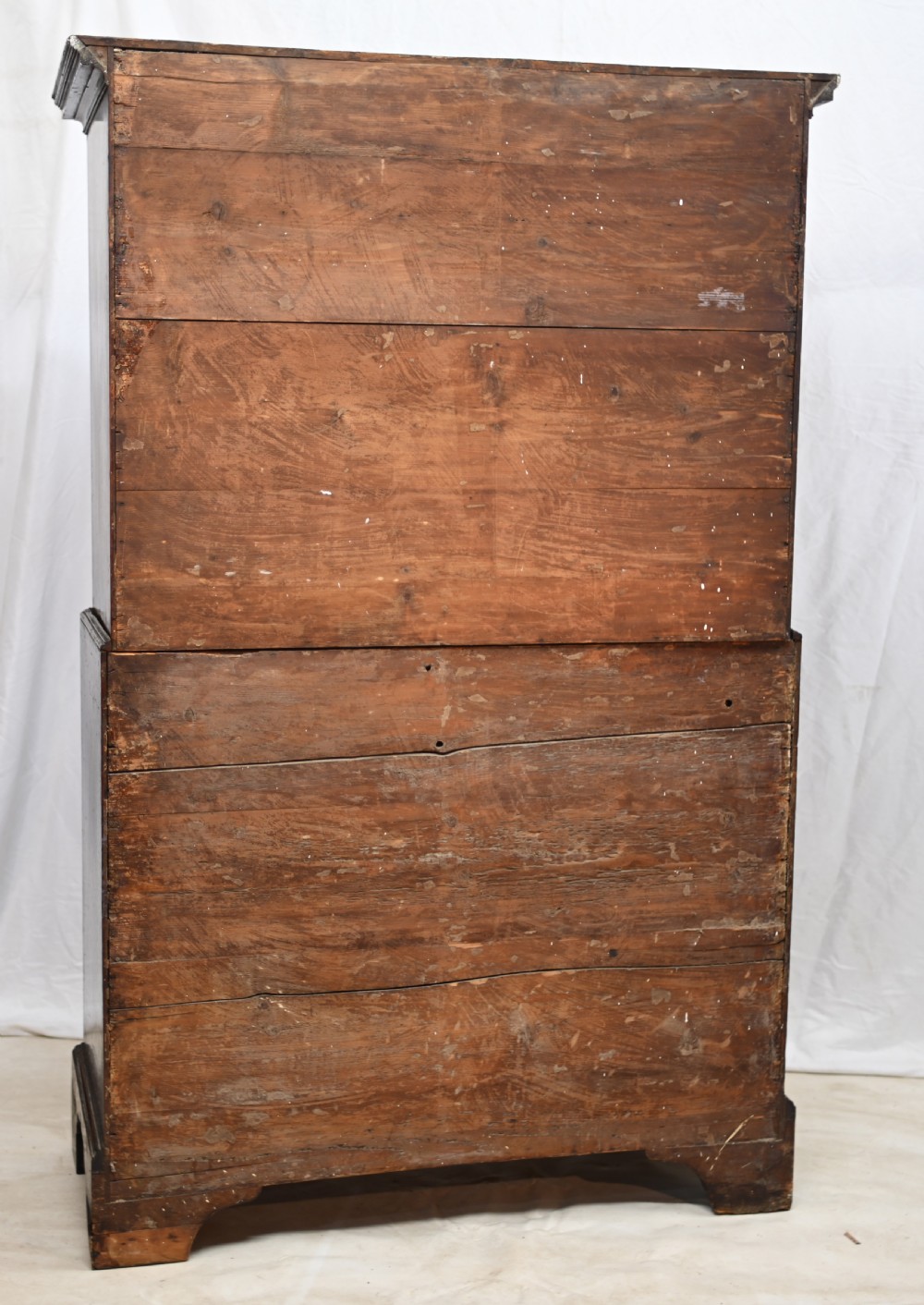 Mahogany Georgian Chest on Chest 1820 English Furniture View X
