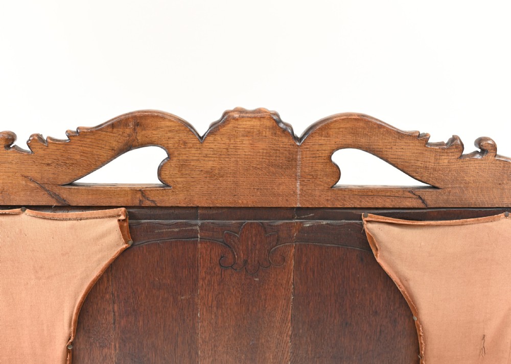 Flemish Carved Fire Screen Divider Walnut 1880 View XII