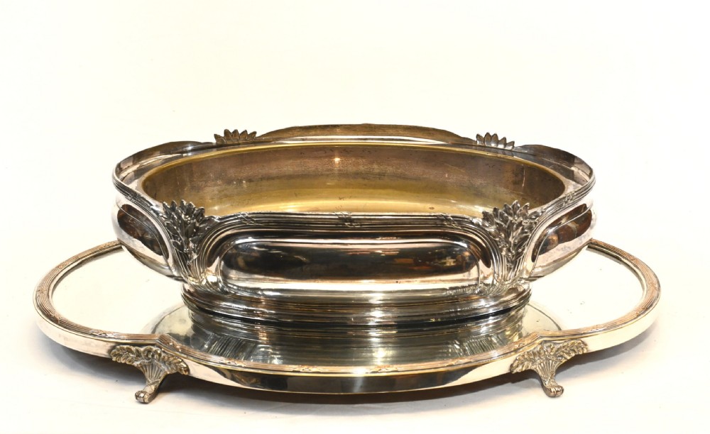 Art Deco Silver Plate Centrepiece Antique 1930 View II