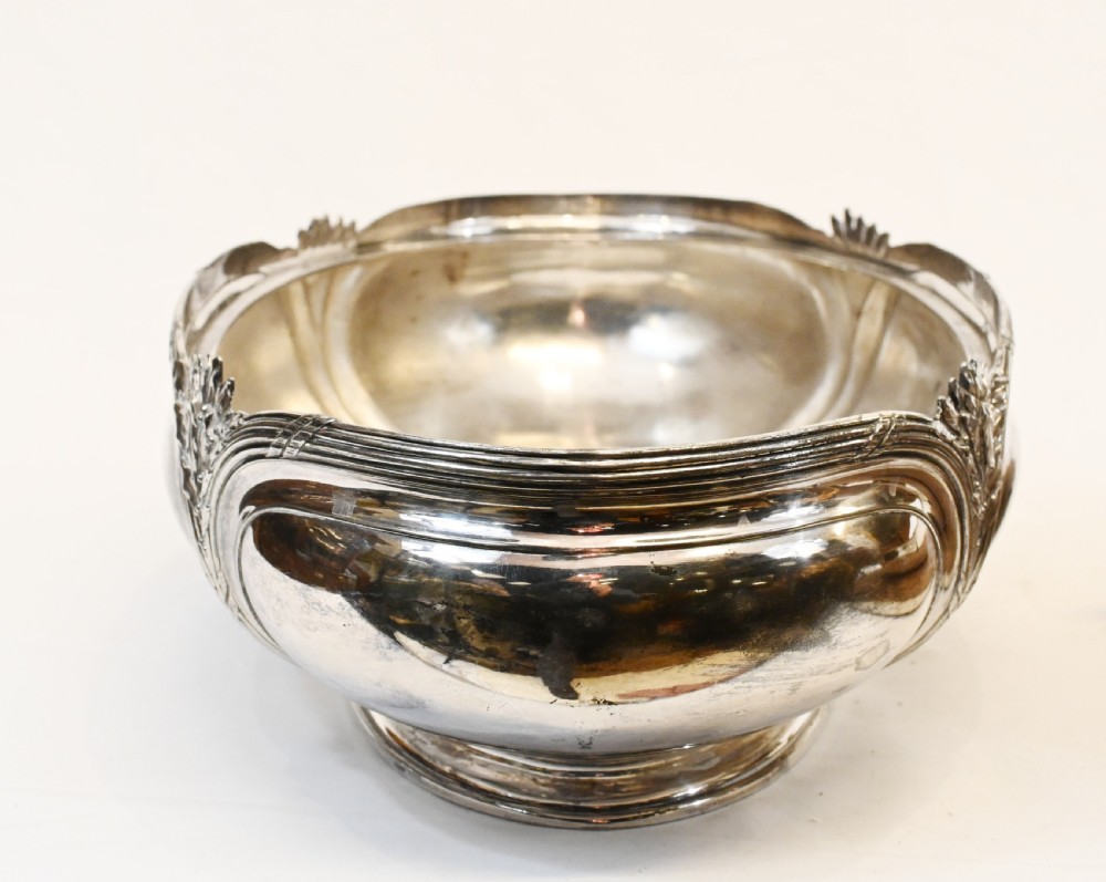 Art Deco Silver Plate Centrepiece Antique 1930 View VIII