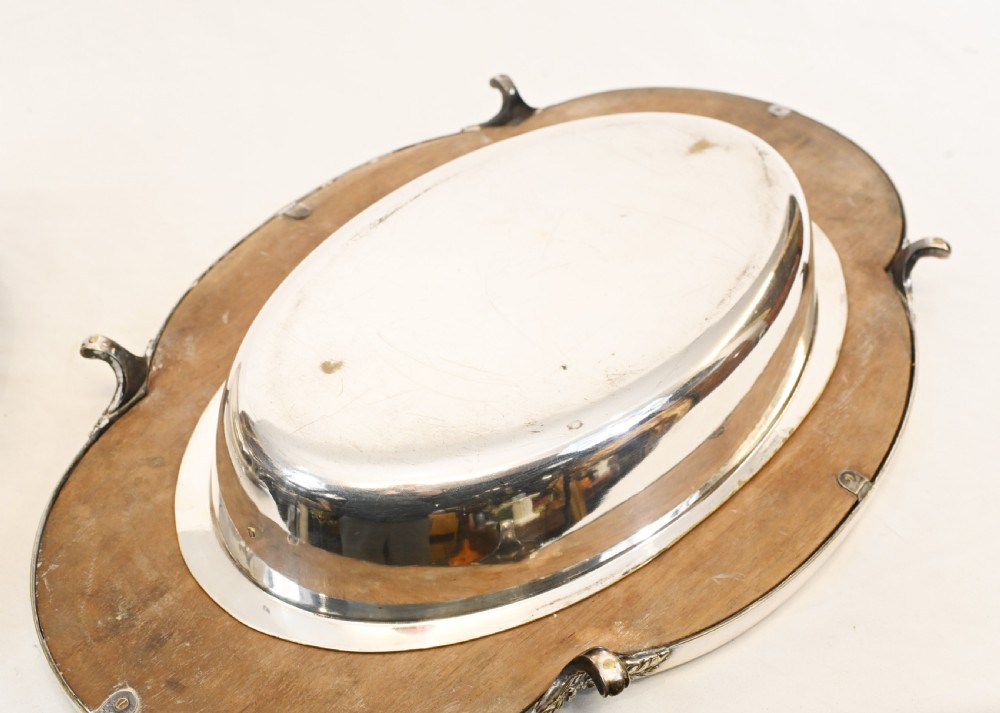 Art Deco Silver Plate Centrepiece Antique 1930 View IX