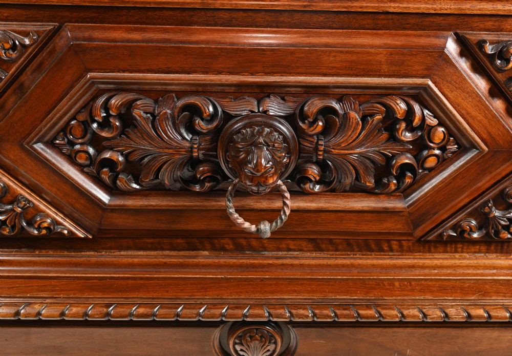 Art Nouveau Cocktail Cabinet Belle Epoque Drinks Chest View II