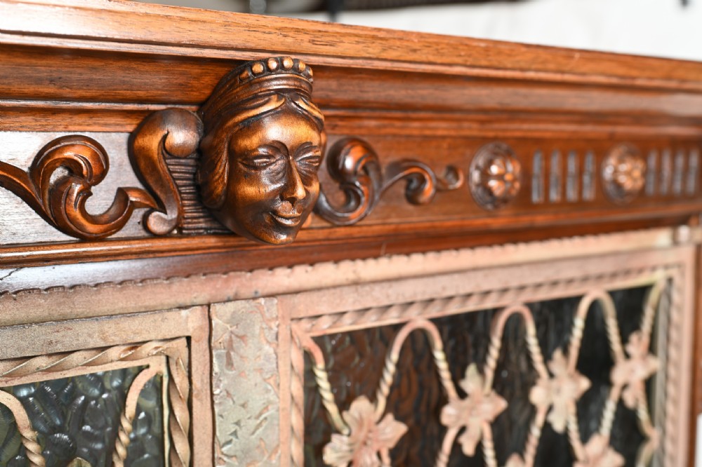 Art Nouveau Cocktail Cabinet Belle Epoque Drinks Chest View IX