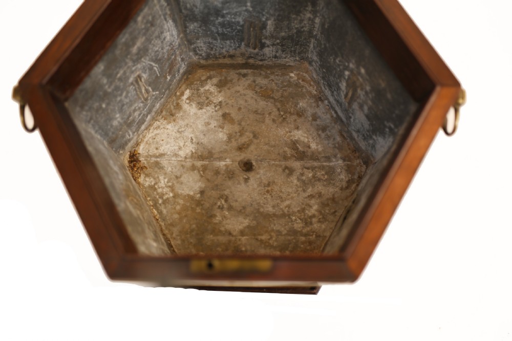Georgian Wine Cooler Antique Mahogany Chest 1790 View VIII
