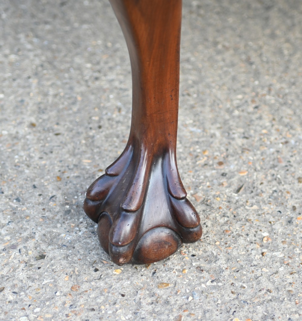 Chippendale Dining Table Walnut Extending Ball And Claw Antiques View IV
