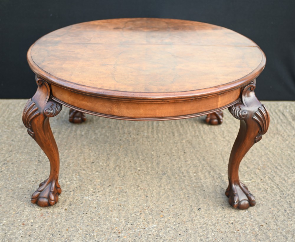 Chippendale Dining Table Walnut Extending Ball And Claw Antiques View XVIII