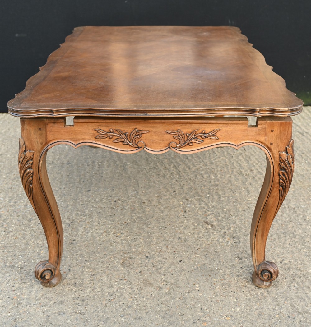 French Dining Table Extending Farmhouse Parquetry View VIII