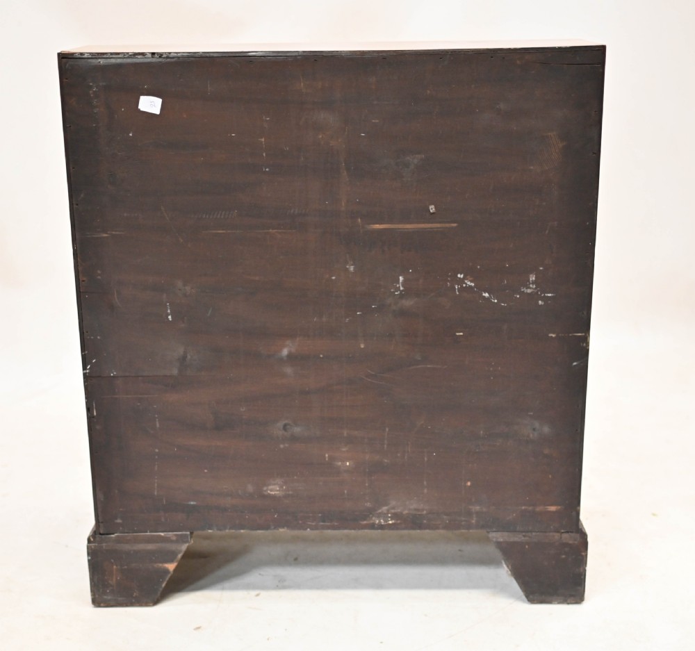 George II Bureau Mahogany Desk Edwards and Roberts Inlay
 View XIII