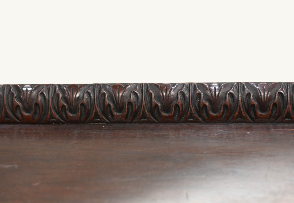 Chippendale Bookcase Cabinet Mahogany View VI