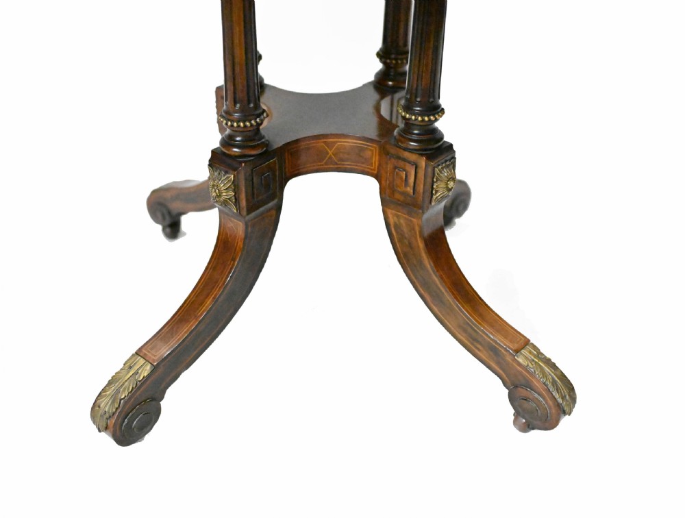 Victorian Card Table Bridge Games Walnut 1860
 View VI