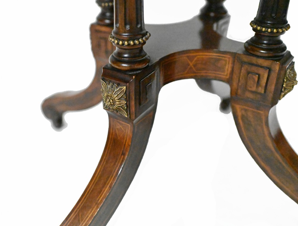 Victorian Card Table Bridge Games Walnut 1860
 View VII