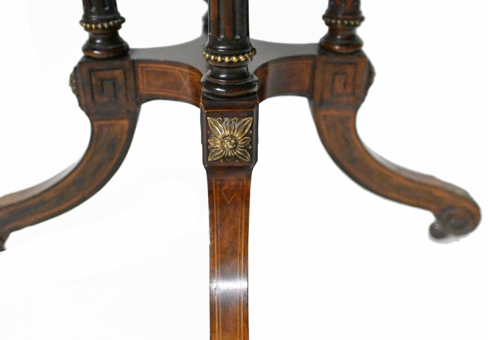 Victorian Card Table Bridge Games Walnut 1860
 View X