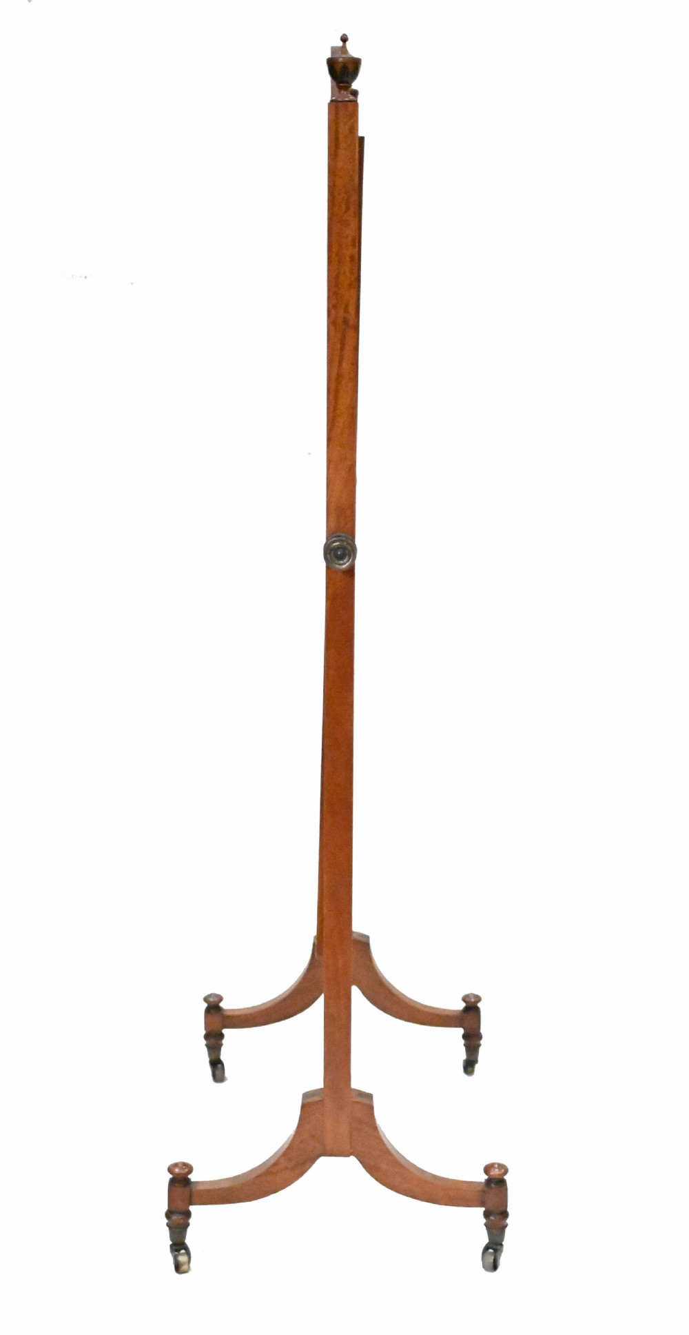 Adams Painted Cheval Mirror Satinwood Floor Mirrors 1910
 View XI