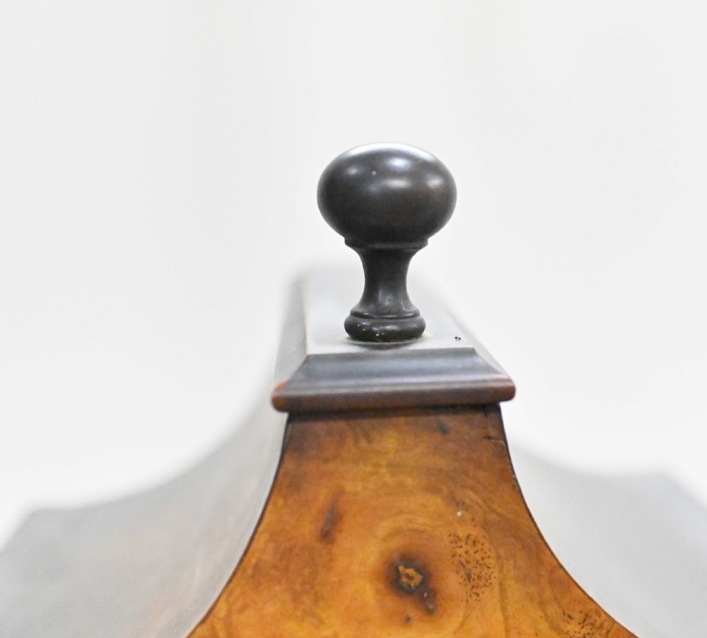 Walnut Grandmother Clock Chiming Walnut Tempus Fugit View V