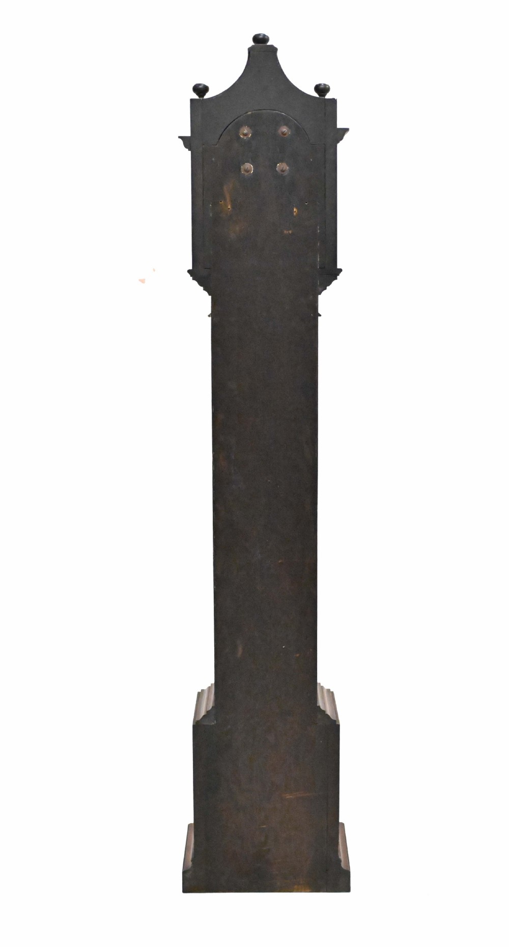 Walnut Grandmother Clock Chiming Walnut Tempus Fugit View XIV