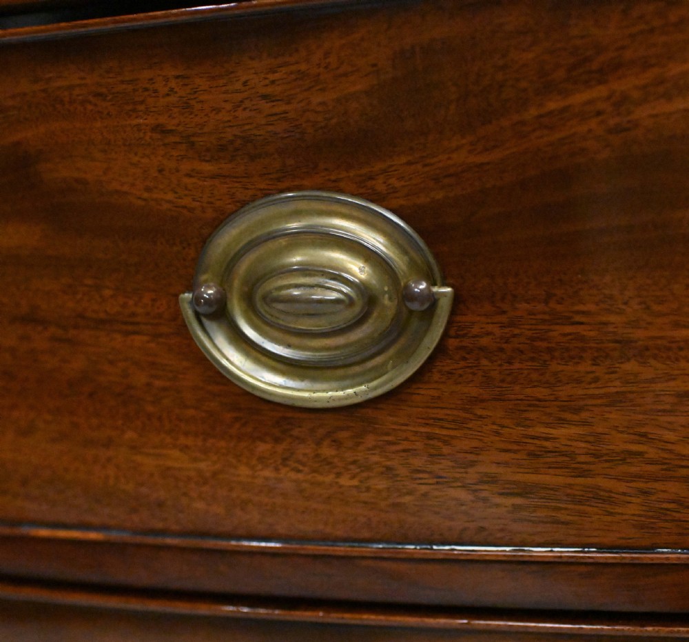 Georgian Bow Fronted Chest Mahogany 1820
 View VI