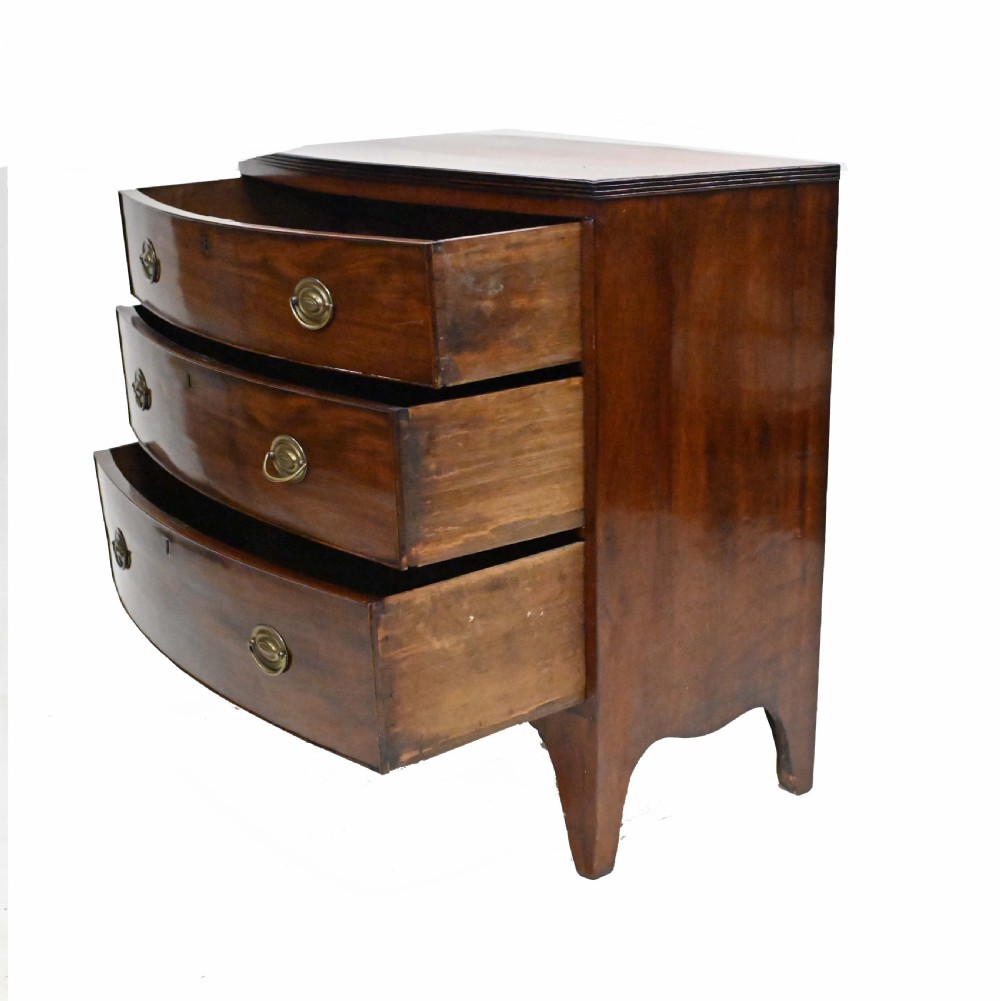Georgian Bow Fronted Chest Mahogany 1820
 View VIII