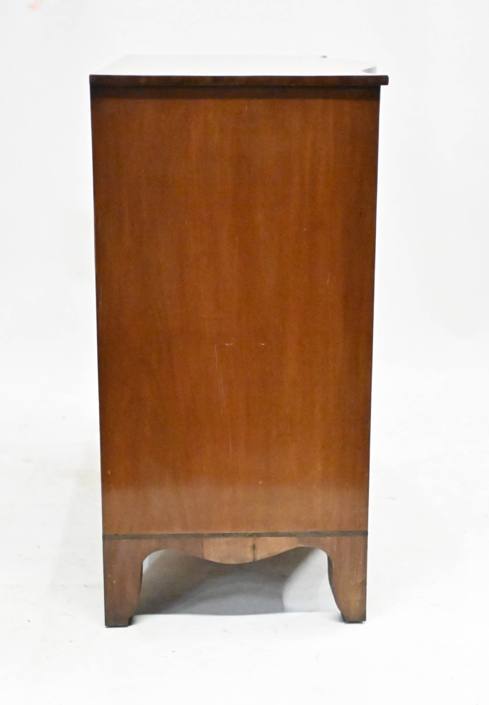 Sheraton Chest Drawers Mahogany Serpentine Commode 1810
 View XII