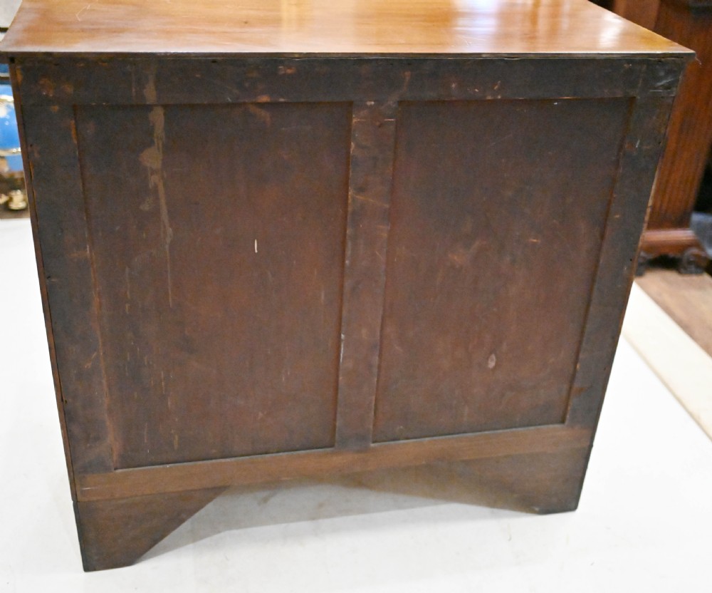 Sheraton Chest Drawers Mahogany Serpentine Commode 1810
 View XIII