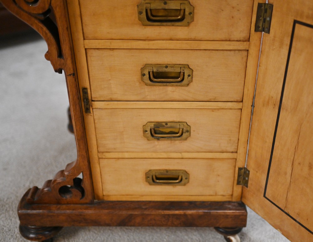 Victorian Davenport Desk Walnut 1880
 View VI