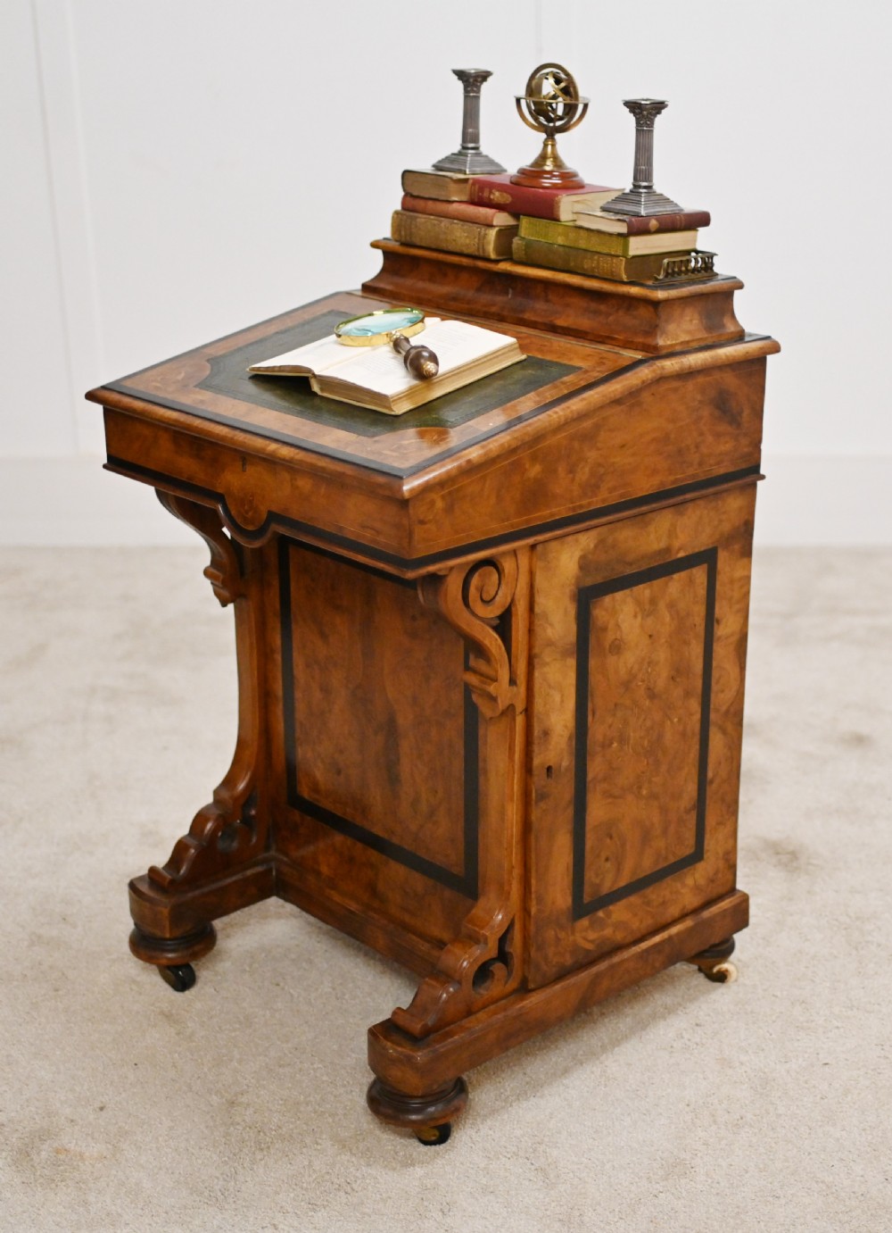 Victorian Davenport Desk Walnut 1880
 View VII
