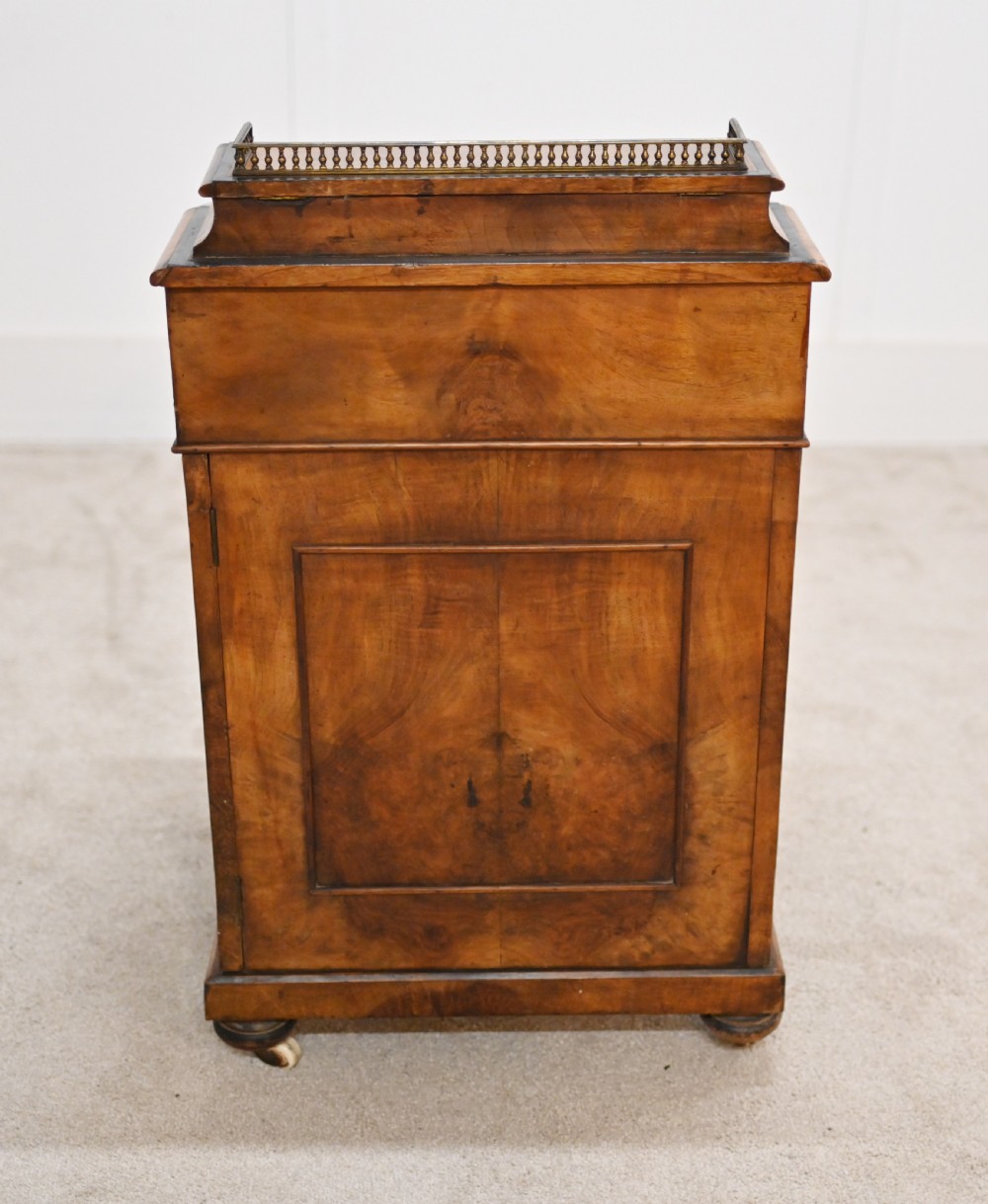 Victorian Davenport Desk Walnut 1880
 View XII