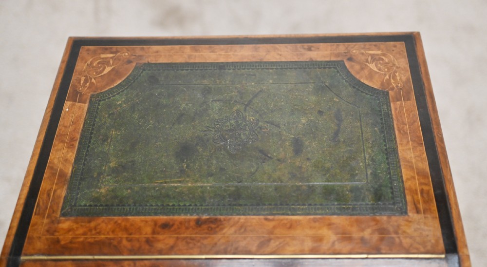 Victorian Davenport Desk Walnut 1880
 View XIII