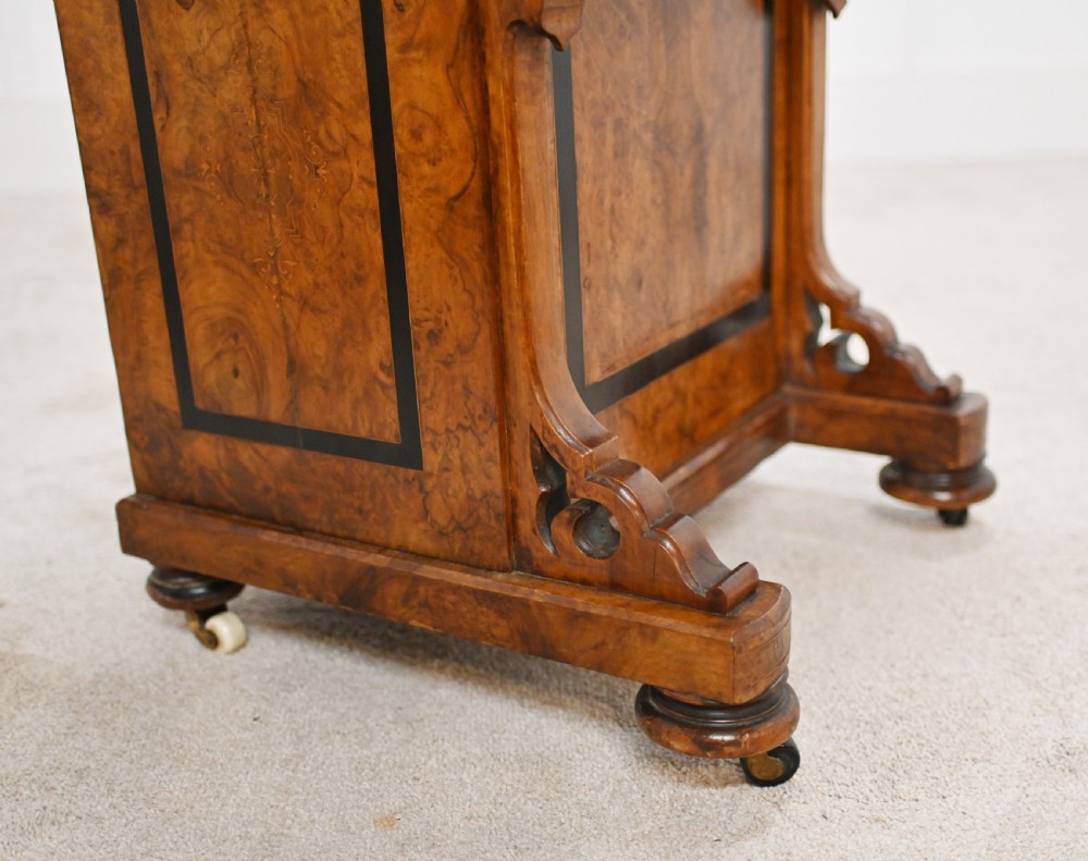 Victorian Davenport Desk Walnut 1880
 View XV