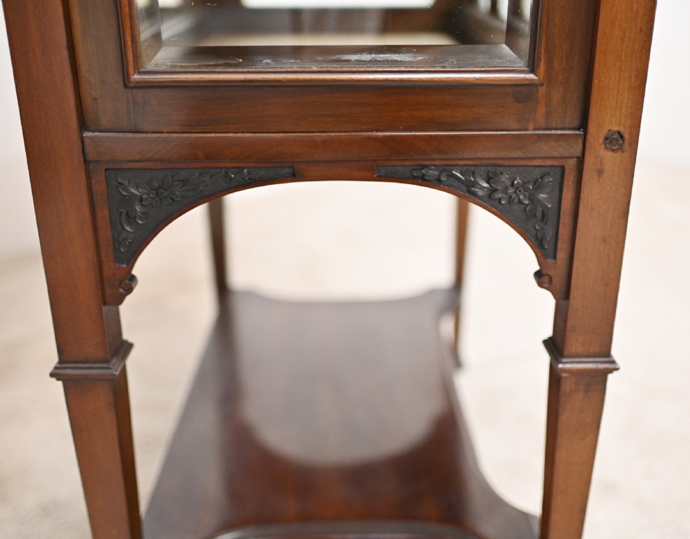 Edwardian Display Cabinet Mahogany Art Nouveau
 View IX