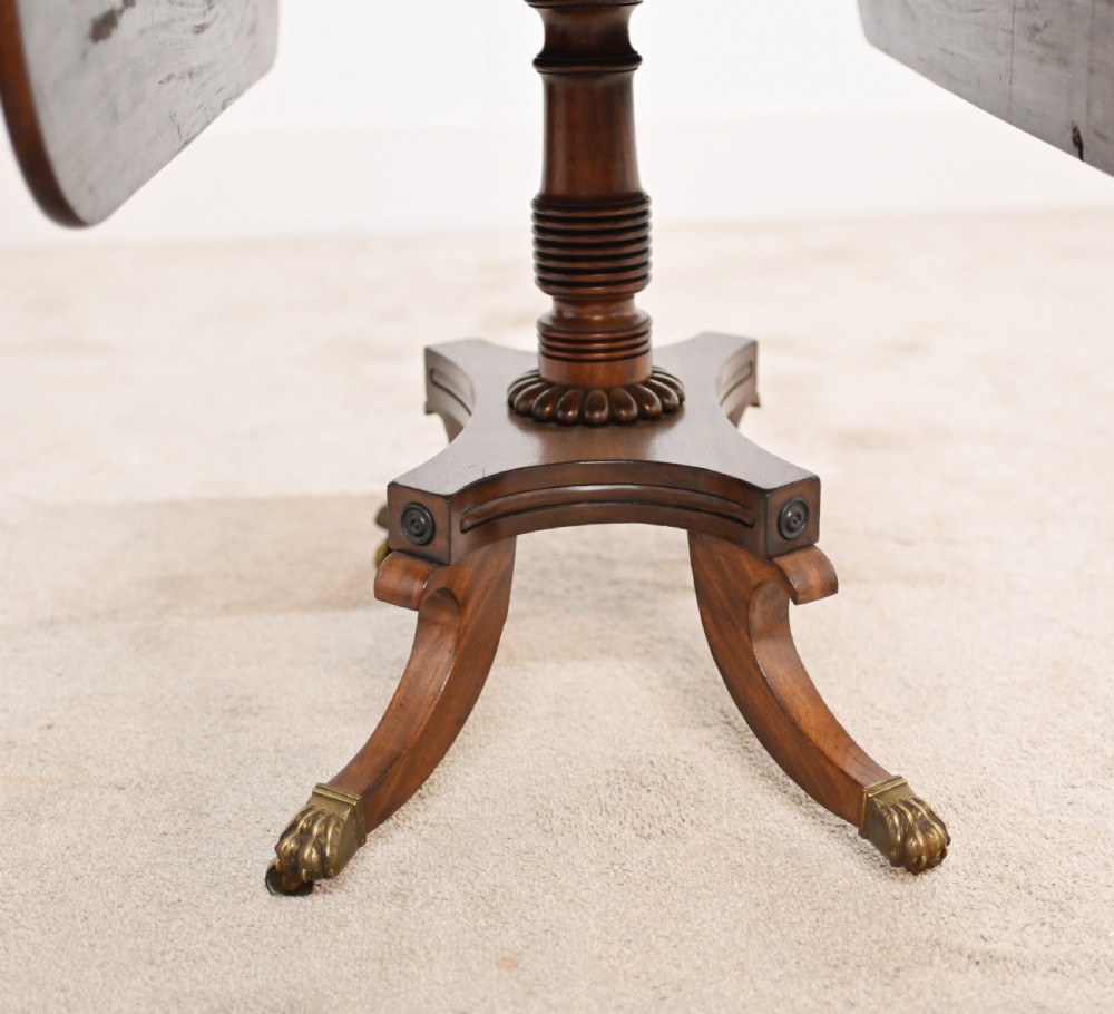 Regency Sutherland Table Drop Leaf 1820
 View X
