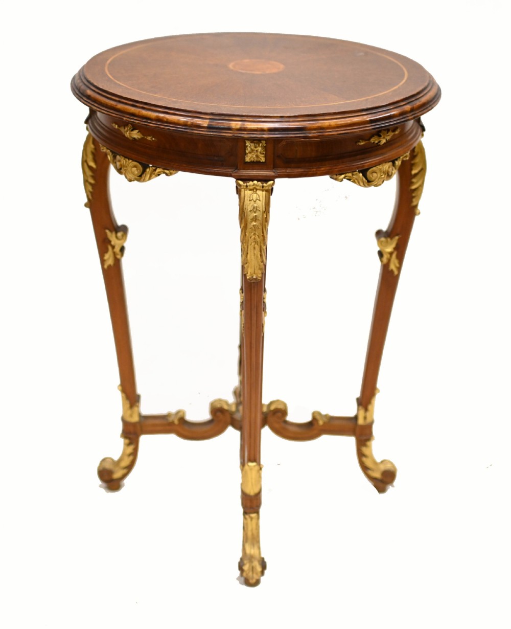 Antique French Side Table 1890 View VI