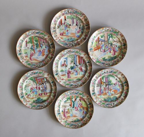 Set of Chinese Plates