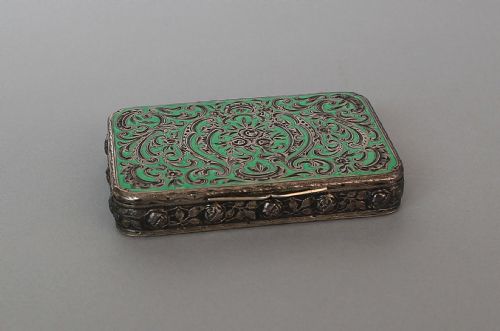 AUSTRIAN ENAMEL BOX - ADDITIONAL PHOTO 1