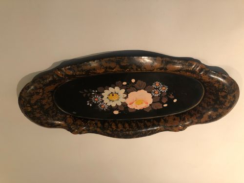 Victorian Paper Mache Tray