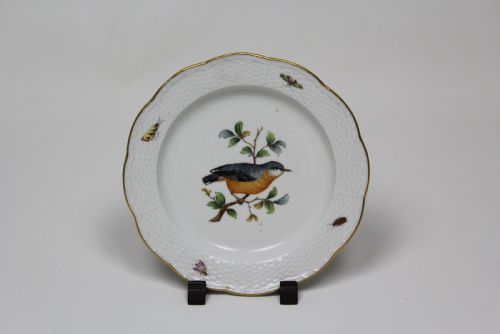 3 MEISSEN PLATES 1850 - ADDITIONAL PHOTO 1