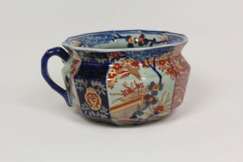 Imari Style 19th Century Chamber Pot