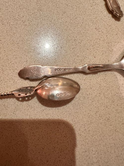 UNUSUAL SILVER SPOONS - ADDITIONAL PHOTO 2