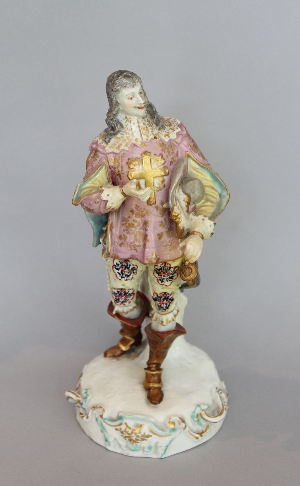 Pair of 19th Century porcelain figures View II