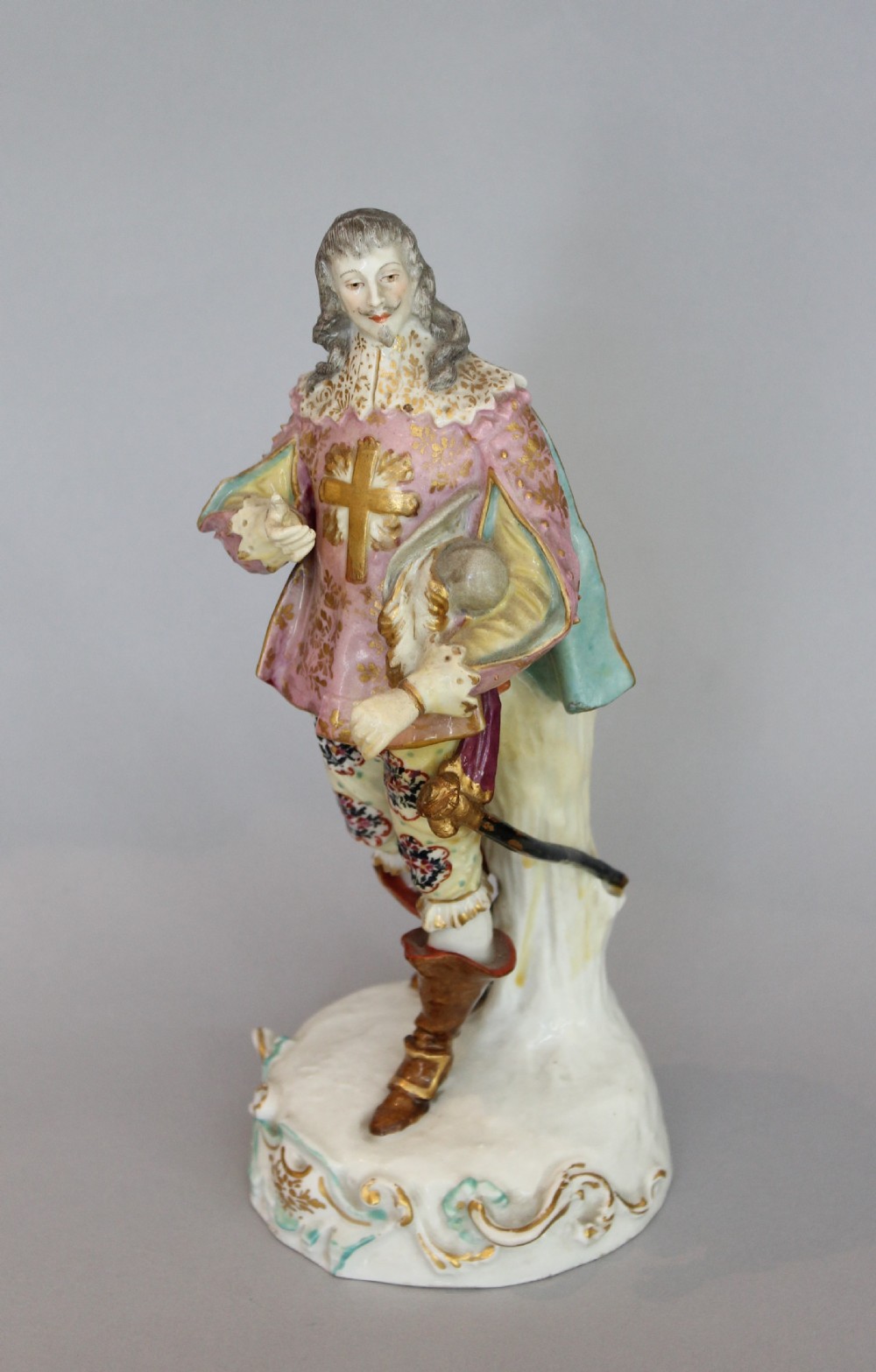 Pair of 19th Century porcelain figures View III