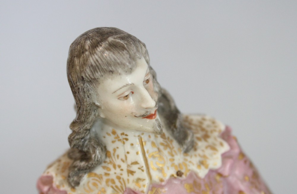 Pair of 19th Century porcelain figures View VI