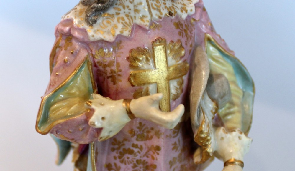Pair of 19th Century porcelain figures View VII