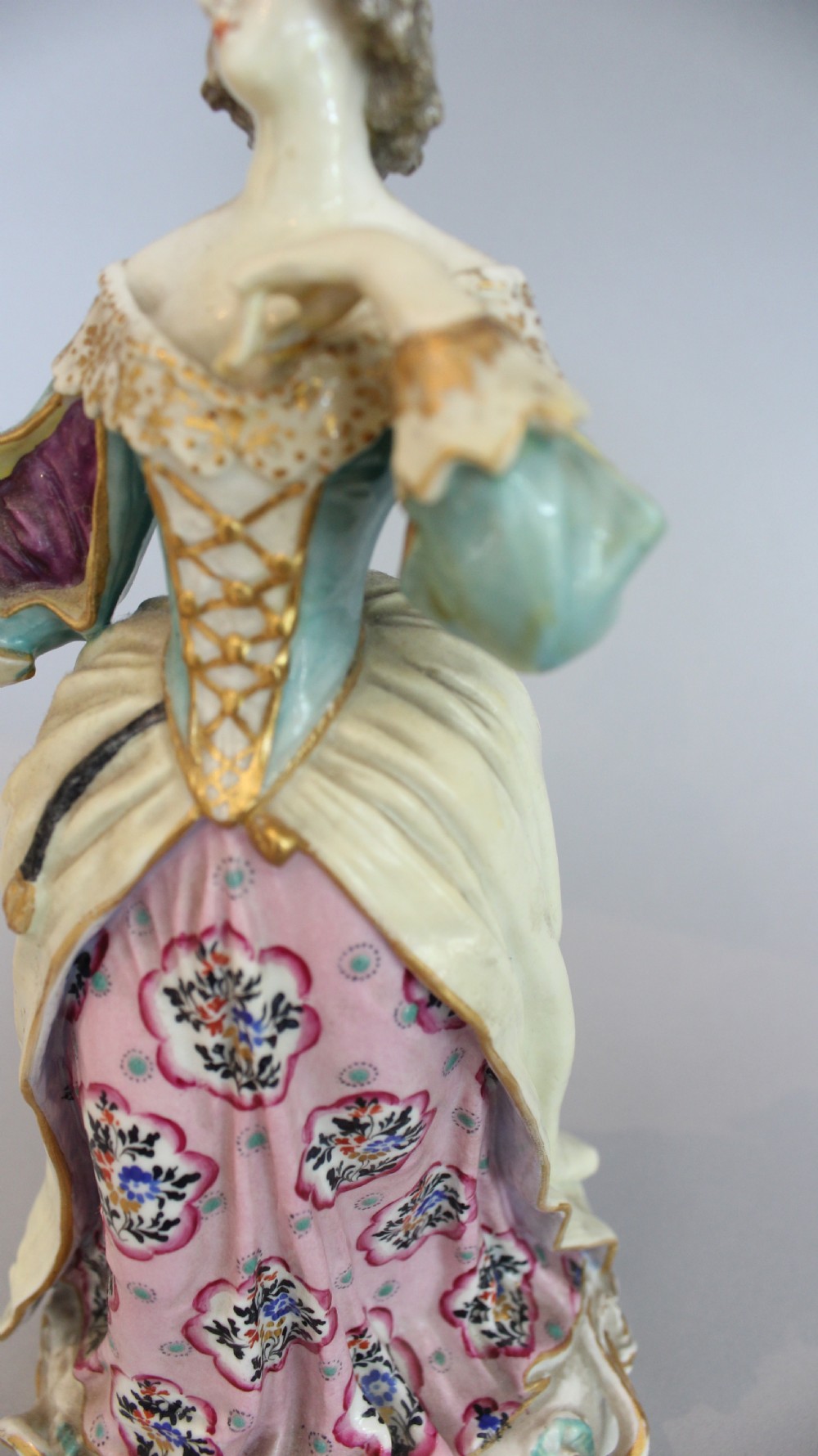 Pair of 19th Century porcelain figures View XII