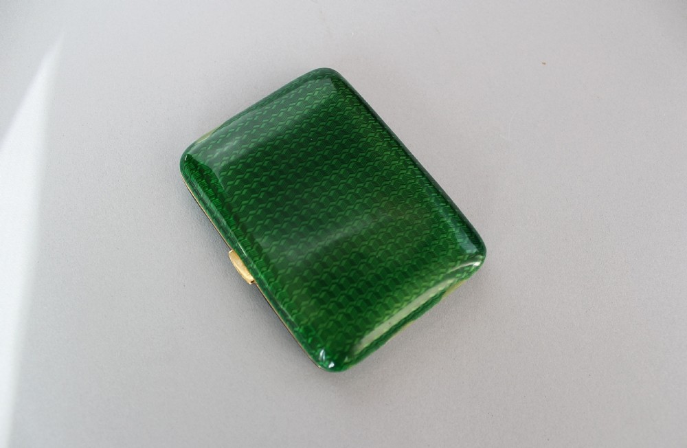 Enamel and Silver Gilt Box