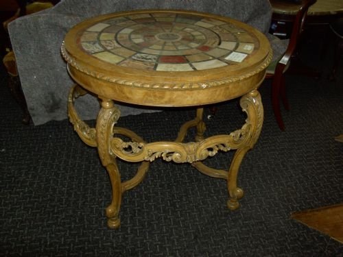 Marble Topped Centre Table